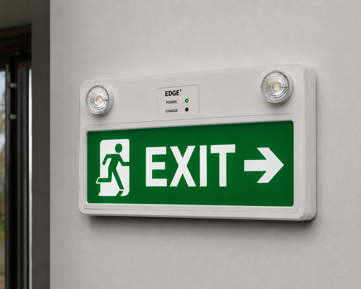 Electrical signages double side with twin led