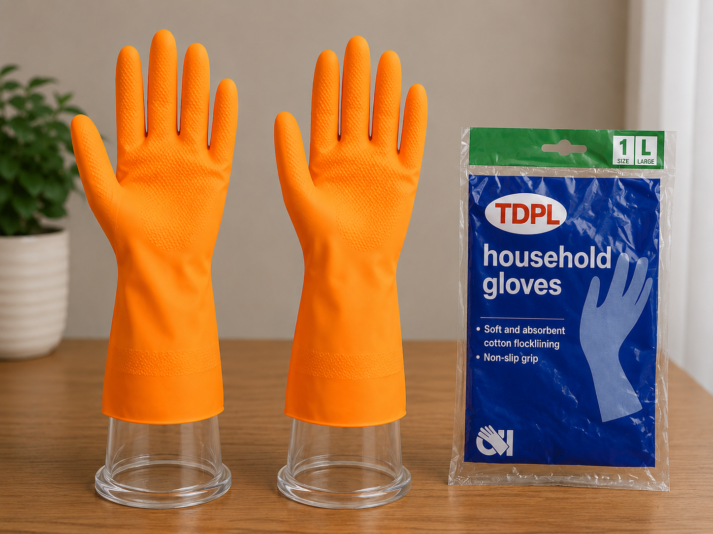TDPL House Hold Rubber Gloves