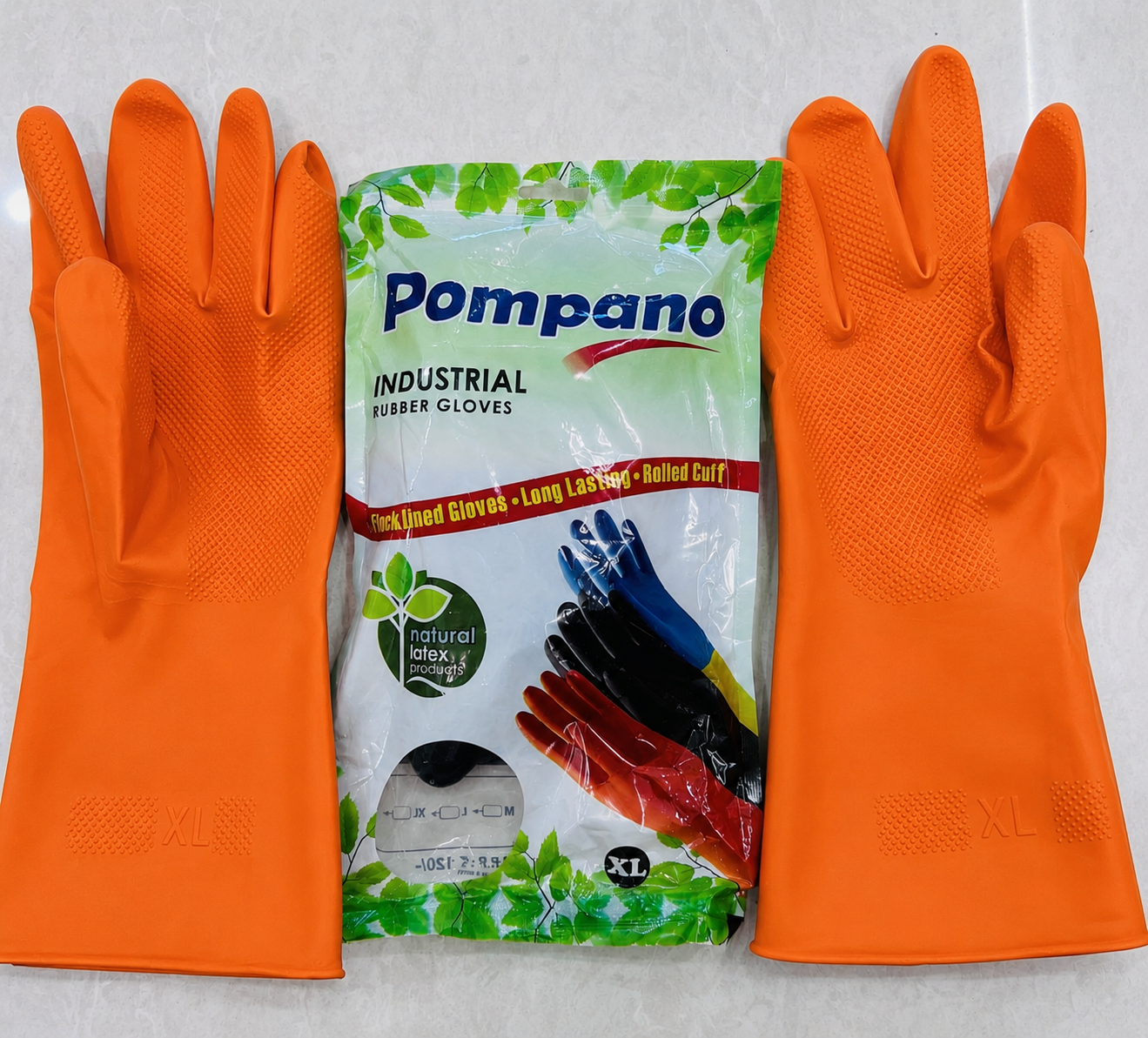 Classic Rubber hand gloves 90-100 Gm