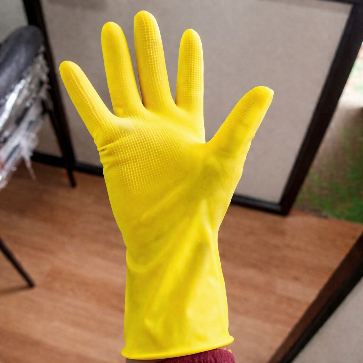 Yellow mini Hand Gloves