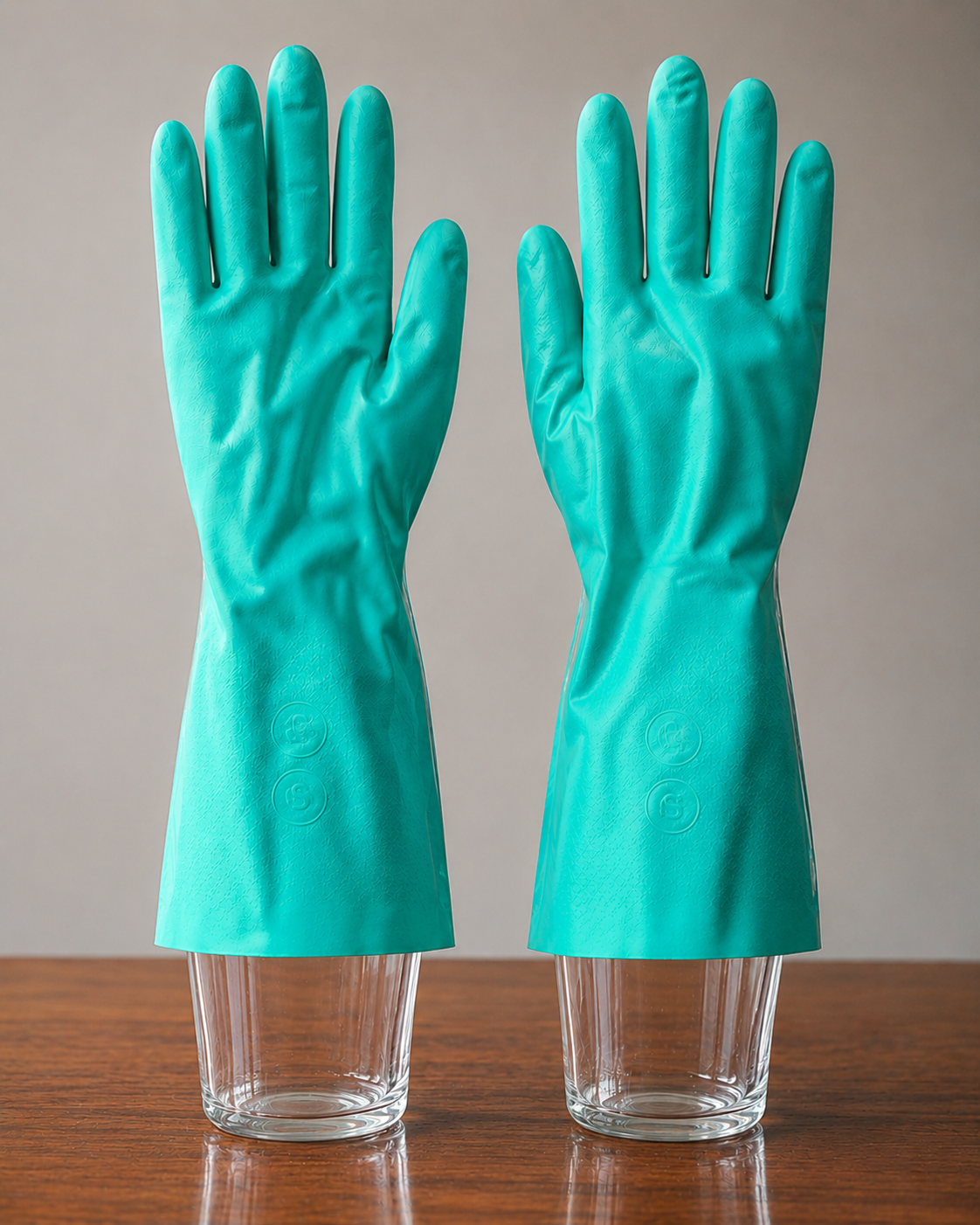 Nitrile Unlined Gloves 14"