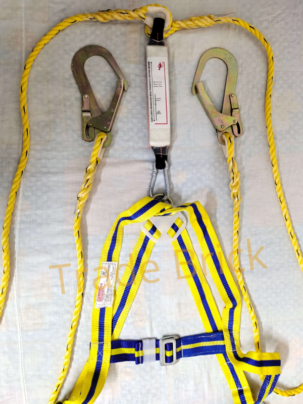 Safety Belt Double Hook with shock Absorber