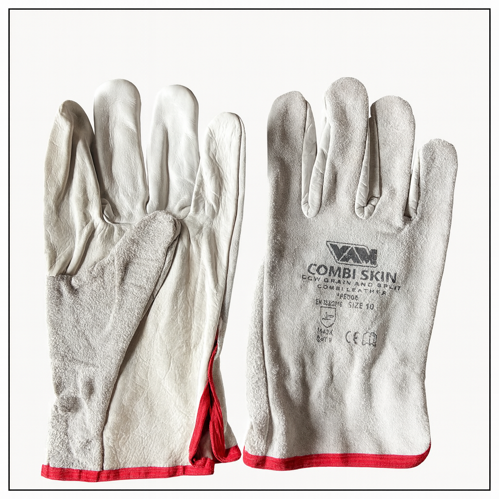 Combi Leather Hand Gloves.