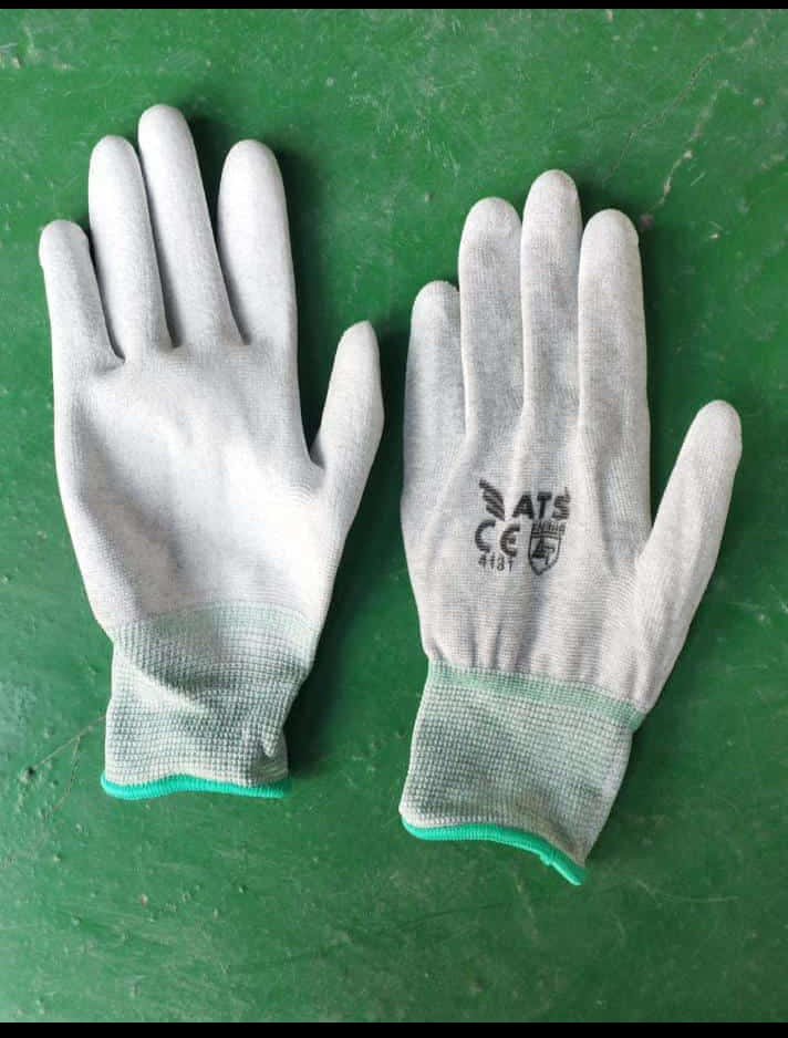 ESD Palm Coated Gloves