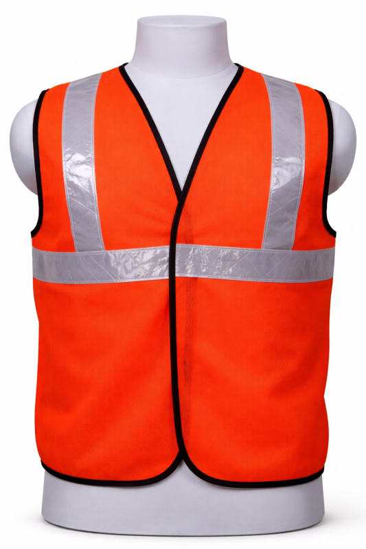 2" Tape 60 GSM/Orange  Safety Jacket