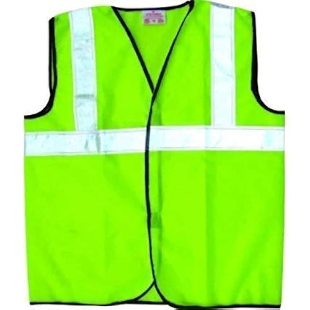Reflective Safety Jacket 2" Green