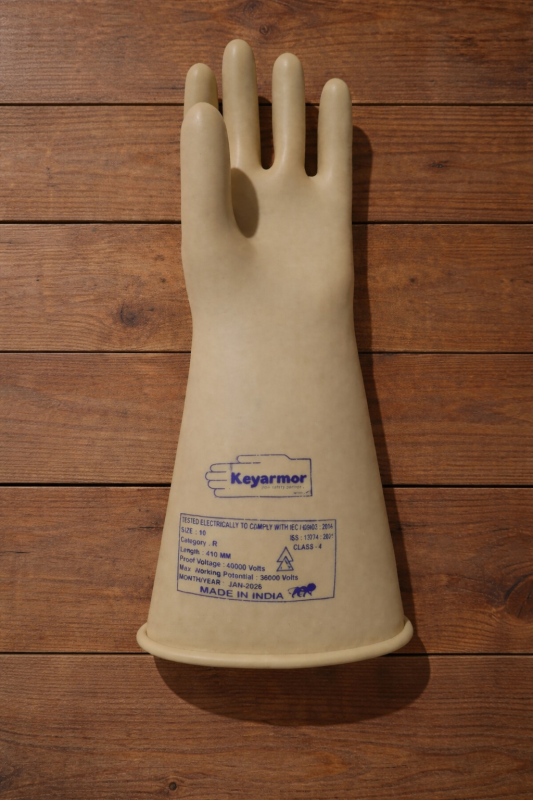 Electric Hand Gloves 11 Kv