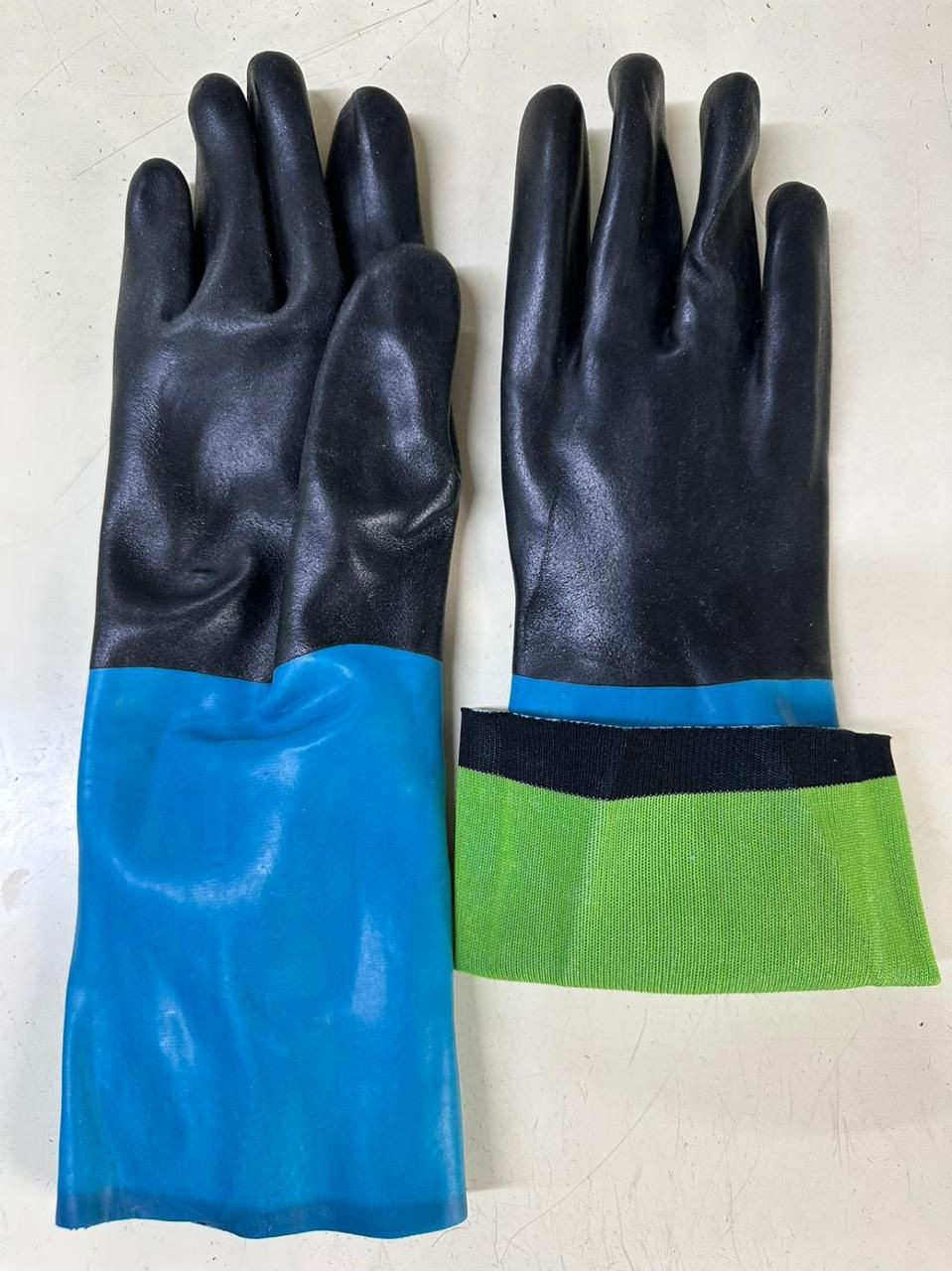 PVC Premium Double Padded Hand Gloves 15 inch