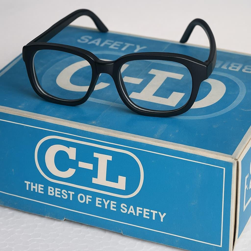 CL - White Safety Goggle.