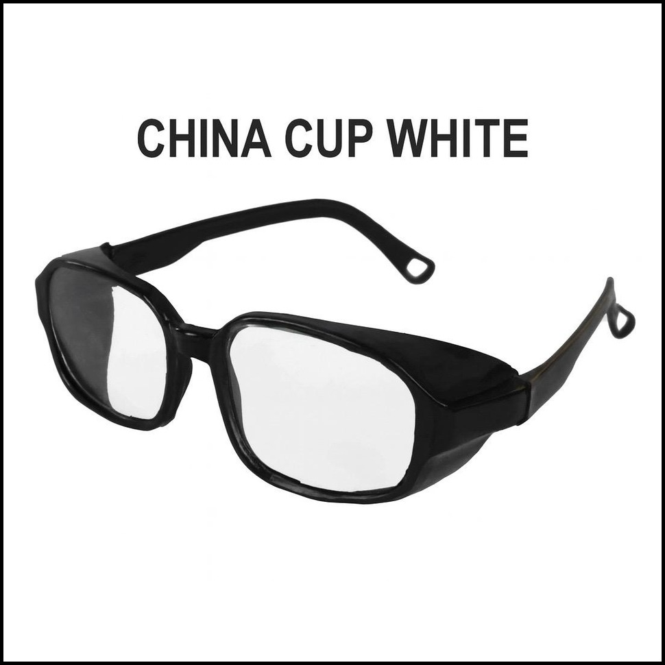 China Cup Goggles Clear.