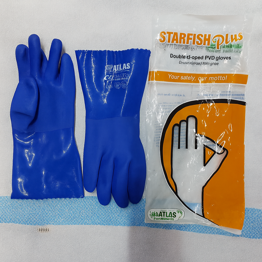 PVC Hand Gloves (Atlas Starfish) 12inch
