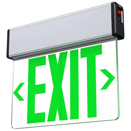 electrical signages single side